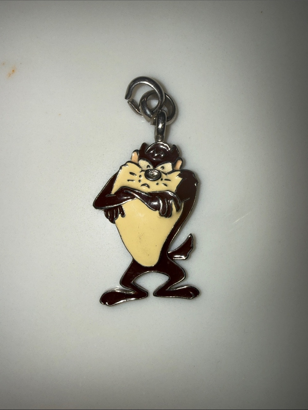 Vintage Keychain Tasmanian Devil Warner Bros